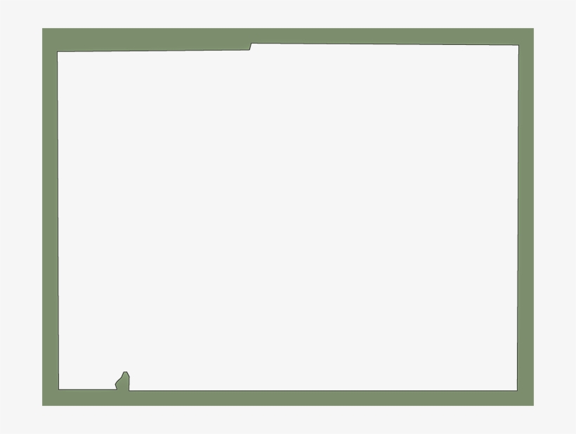 A Plain Frame Map Of Desoto - Desoto Plain, transparent png download