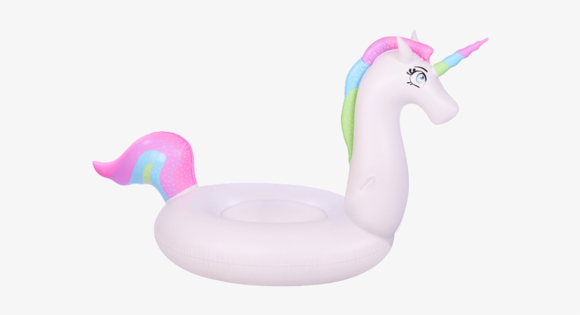 Rainbow Unicorn Float - Inflatable, transparent png download