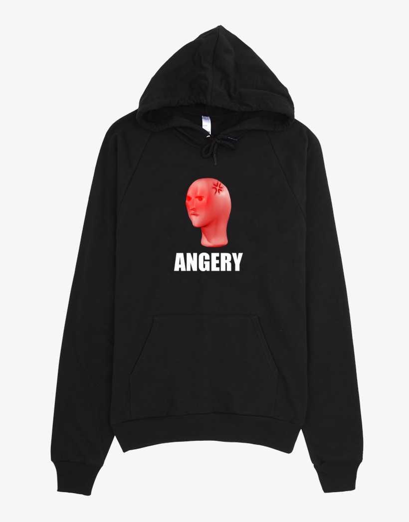 Angery Hoodie - Lit Hoodie, transparent png download