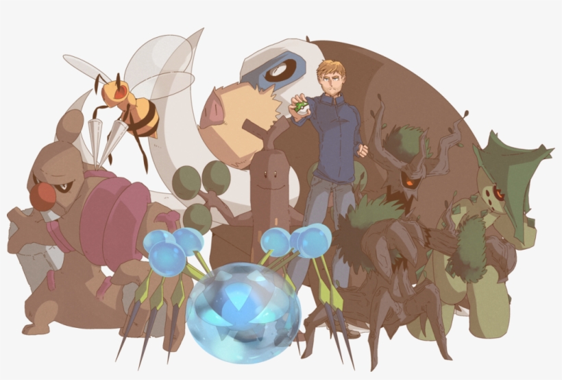 Conkeldurr, Cacturne, Araquanid, Beedrill, Trevenant, - Pokémon, transparent png download