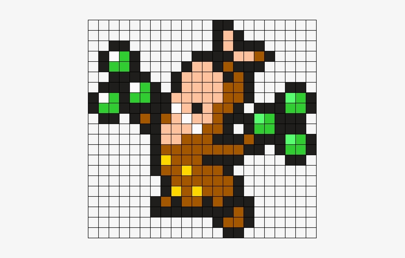 Sudowoodo Pokemon Bead Pattern Perler Bead Pattern - Sudowoodo Sprite, transparent png download