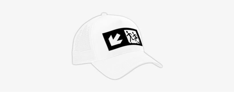 Black On White - Baseball Cap, transparent png download
