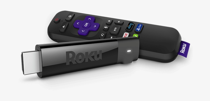Roku Streaming Stick And Remote - Roku Streaming Stick Plus, transparent png download
