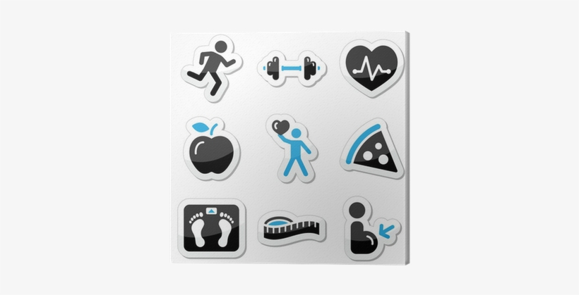Health And Fitness Symbols, transparent png download