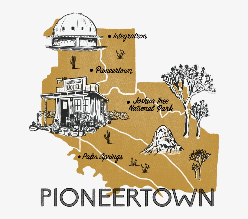 At Pioneertown You Don't Have To Go Far To Go Far - Illustration, transparent png download