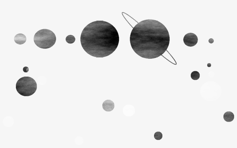 Transparent Space Tumblr - Transparent Stars And Planets, transparent png download