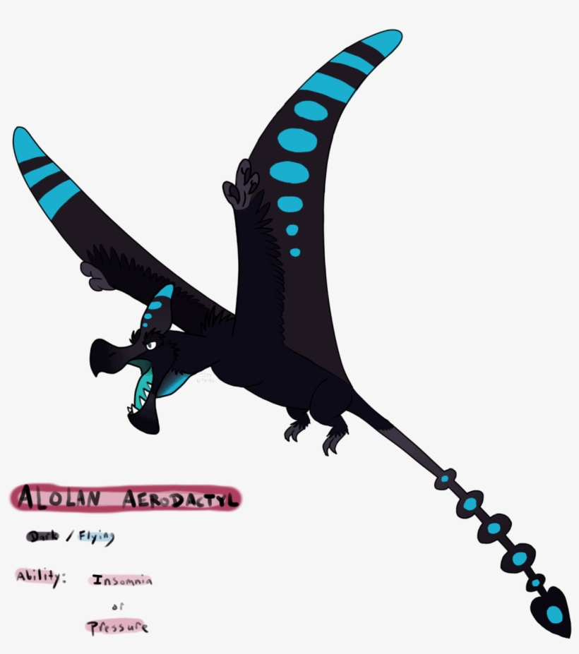 “another One Because It's Fun There's A Rumor Going - Alolan Aerodactyl, transparent png download