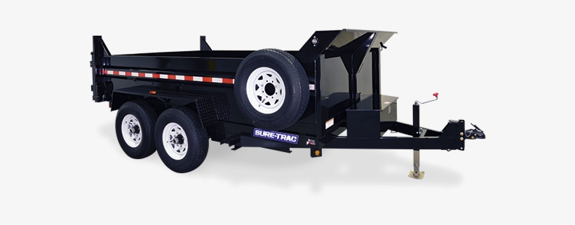 Sure-trac Hd Low Profile Dump Scissor Lift - Trailer, transparent png download