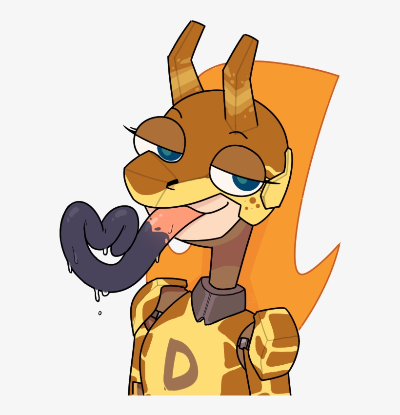 162kib, 600x800, Dangiraffe Tounge - Comics, transparent png download