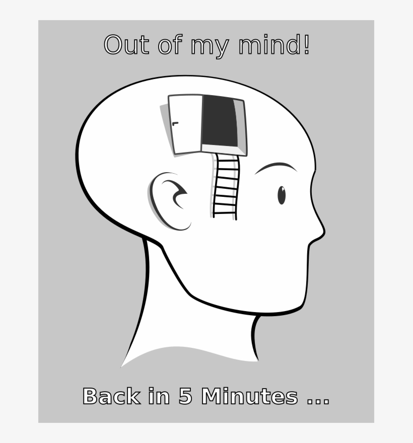 Mondspeer Avatar Out Of My Mind Clipart Icon Png - Open Door In My Mind Art, transparent png download