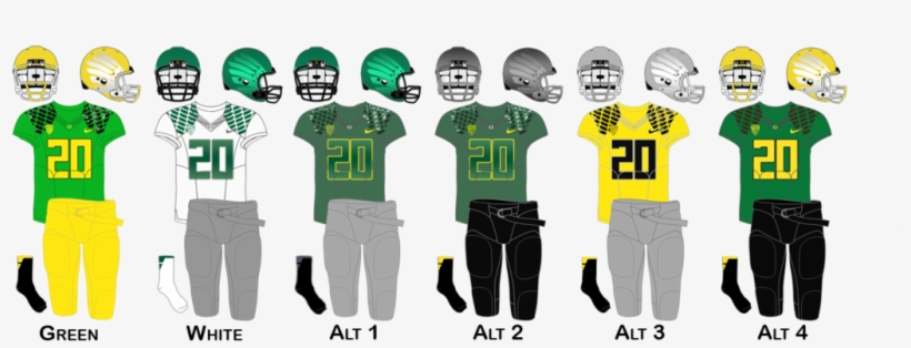 Uo Pac 12 Uniforms 2012 2013 Medium - All Of Oregon Ducks Uniforms, transparent png download