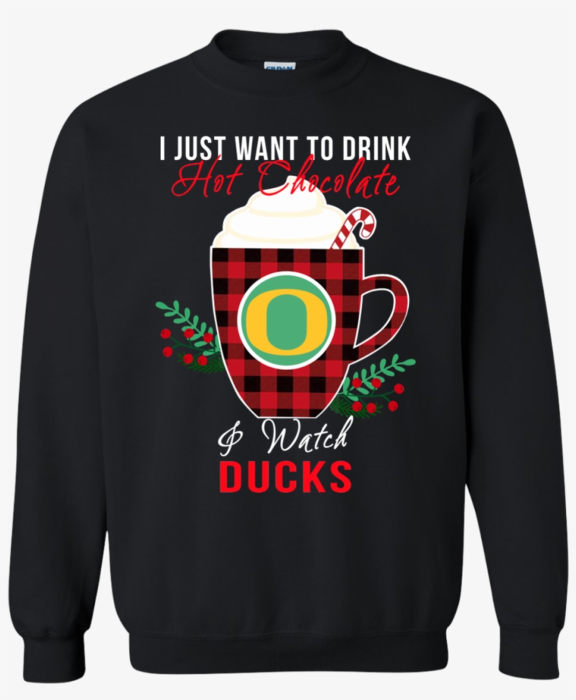 Oregon Ducks Ugly Christmas Sweaters Just Wanna Drink - Supreme Bugs Bunny T Shirt, transparent png download