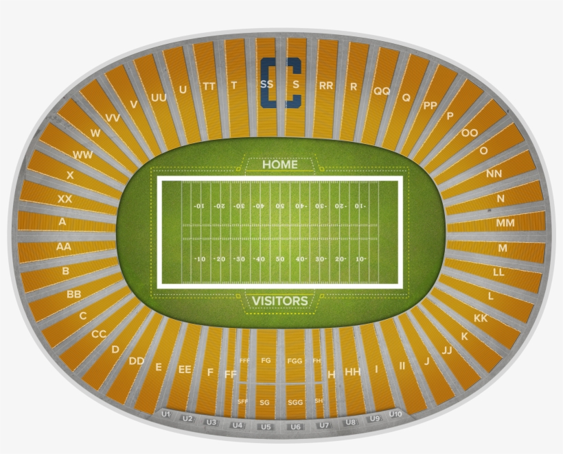 Oregon Football At California Football At Memorial - California, transparent png download