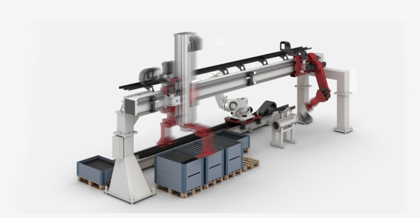 Rendering Handout Industrial Automation Teaser 1 - Cartesian Coordinate Robot, transparent png download