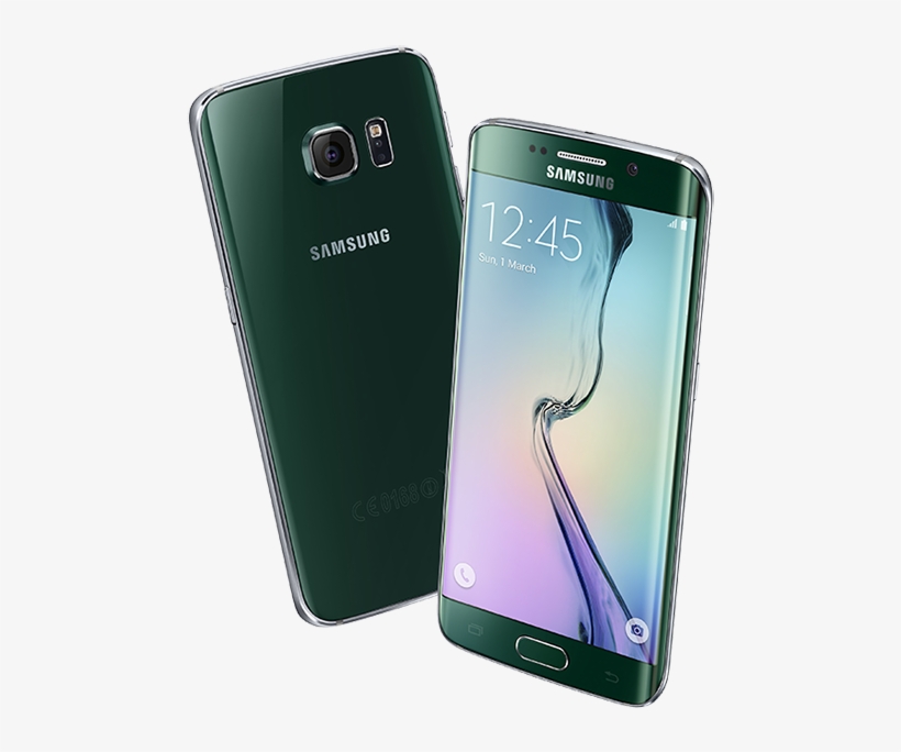 Samsung Galaxy S6 Edge - Samsung Edge 7 Green, transparent png download
