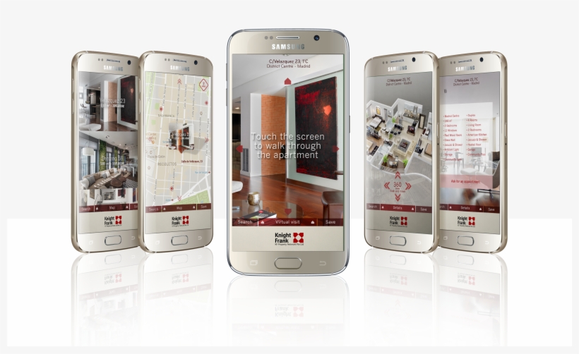 Galaxy S6 Reflection - Iphone, transparent png download