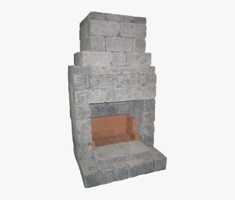 Old-stone Fireplace - Hearth, transparent png download