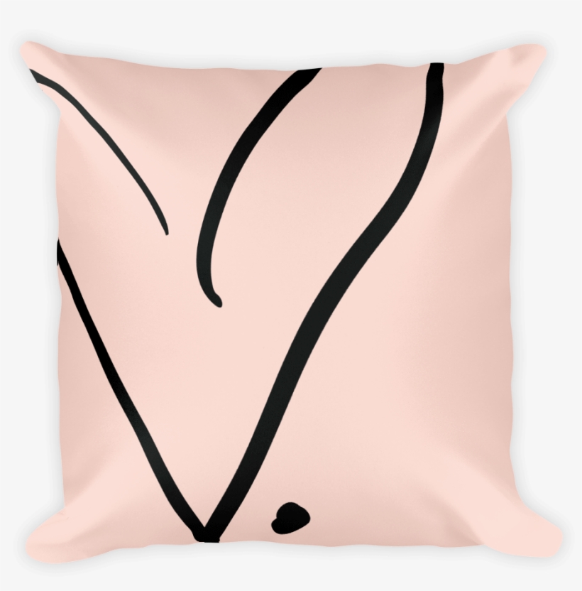 Fcl Open Heart Throw Pillow - Throw Pillow, transparent png download