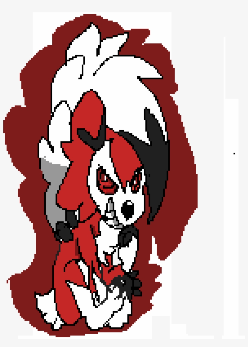 Lycanroc Midnight Form - Slowbro, transparent png download