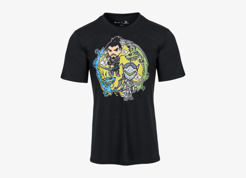 Tokidoki X Overwatch Hanzo & Genji Shirt - T-shirt, transparent png download
