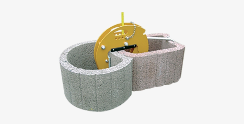 Rubber-lined Stone Clamp - Rock, transparent png download