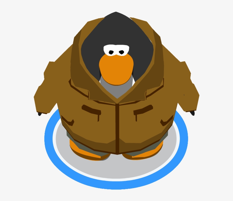 Leather Outdoors Jacket In Game - Club Penguin Ninja, transparent png download