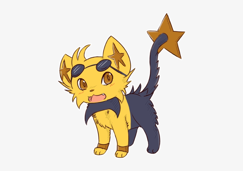 I Was Debating Between Skitty And Shinx, But I Went - Cartoon, transparent png download