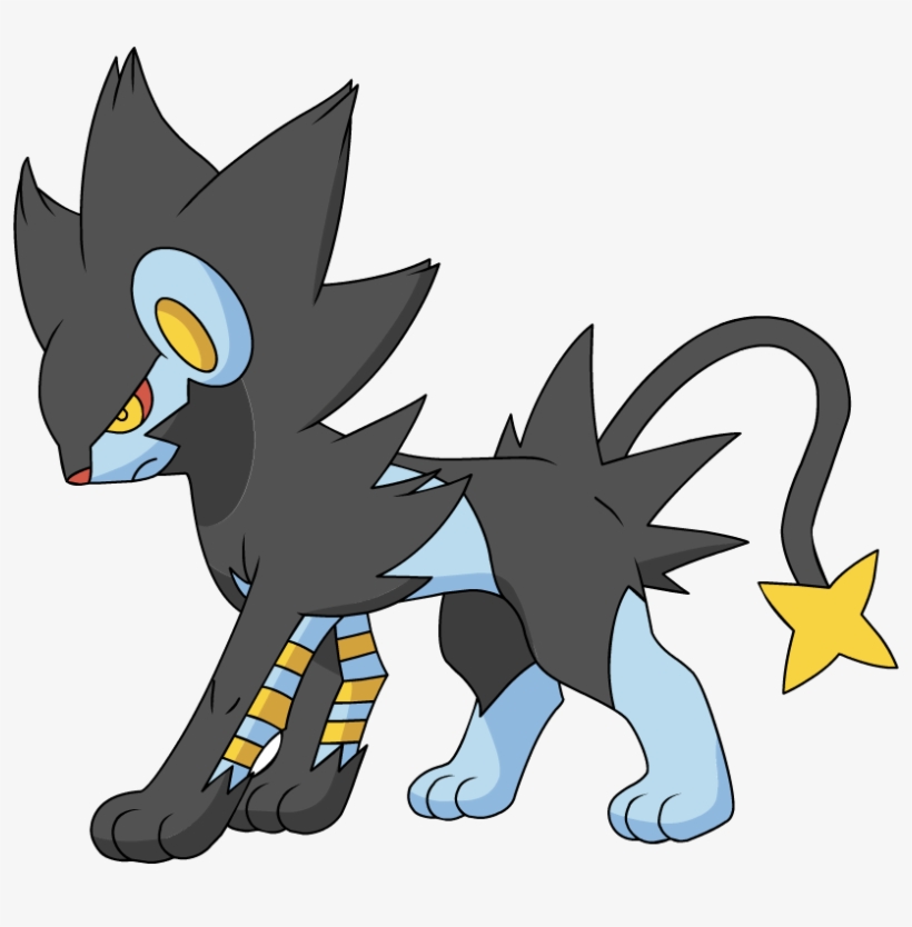 You Get Shinx Very Early In The Game So A Luxray Is - Pokemon Luxray, transparent png download