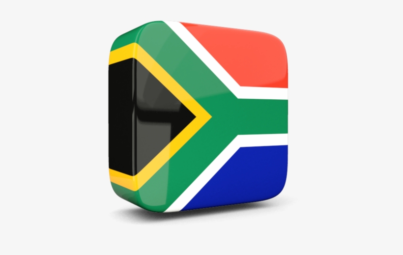 South Africa Flag Square, transparent png download