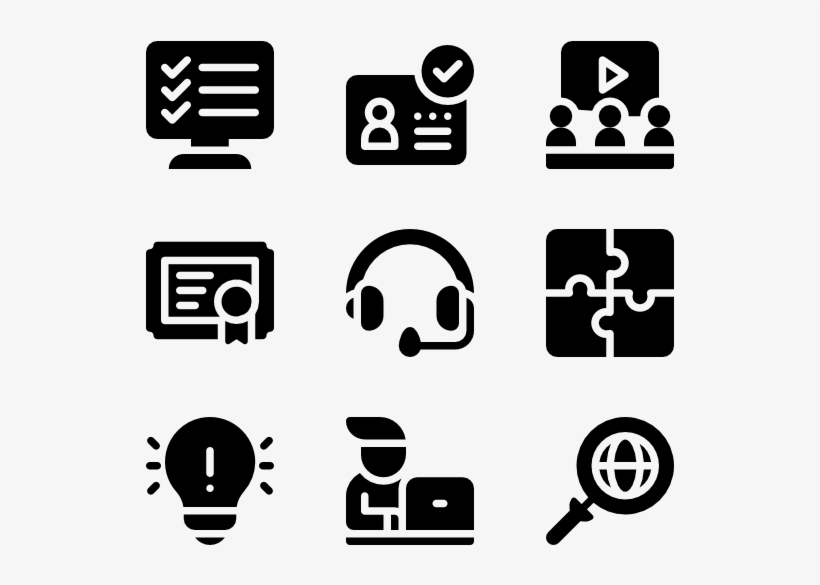 Online Learning 50 Icons - Coaching Icons, transparent png download