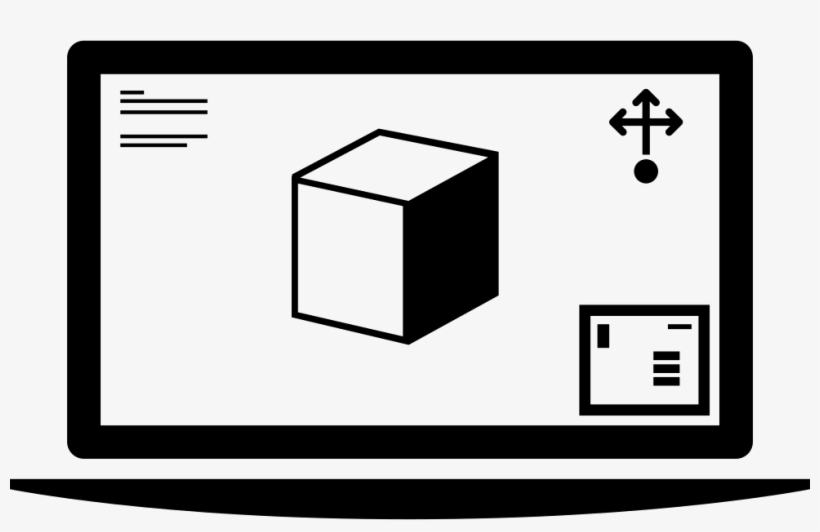 3d Printer On Monitor Screen Comments - Move, transparent png download