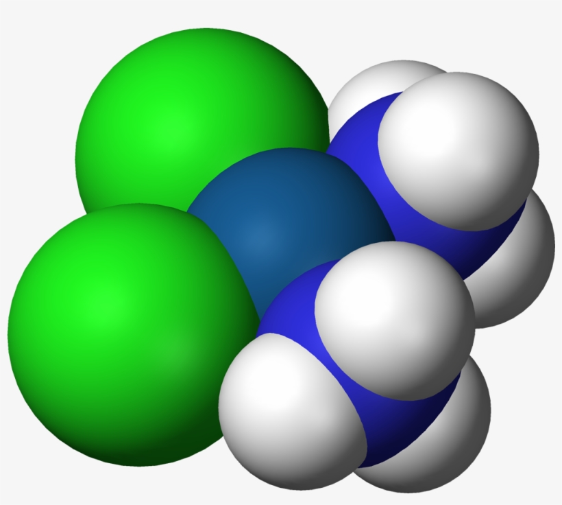 Cisplatin 3d Vdw - Cisplatin 3d, transparent png download
