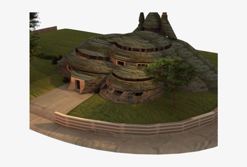 Scifi Scenery House 3d Model Obj Mtl 1 - 3d Model Scenery, transparent png download