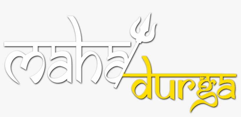 Water Png Maha Durga Text Png - Masaba, transparent png download