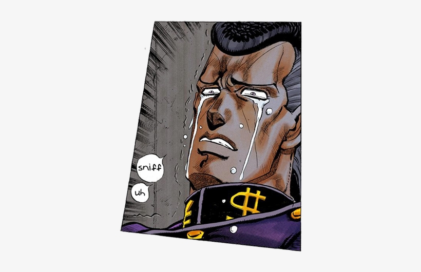 It's Also Interesting To Just Look At The Panels With - Jjba Okuyasu, transparent png download