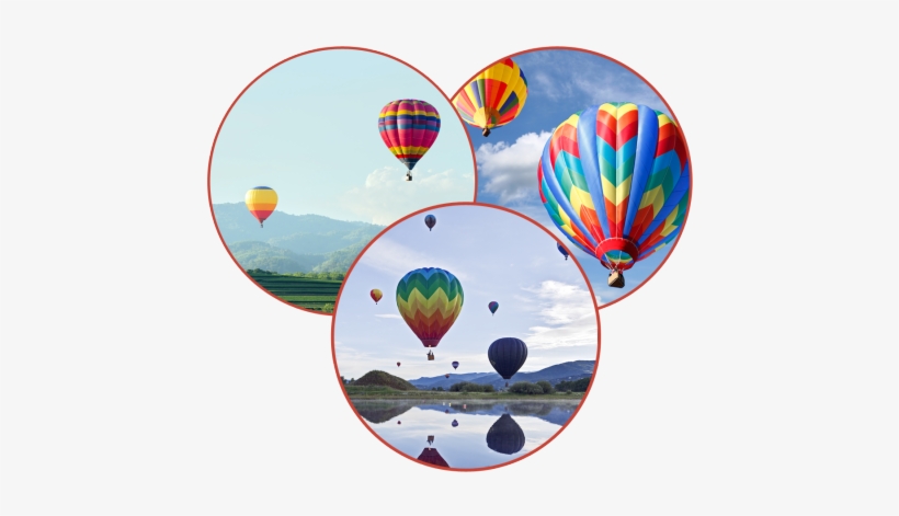 Tennessee Hot Air Balloon Weddings - Hot Air Balloons Note Cards (pk Of 10), transparent png download