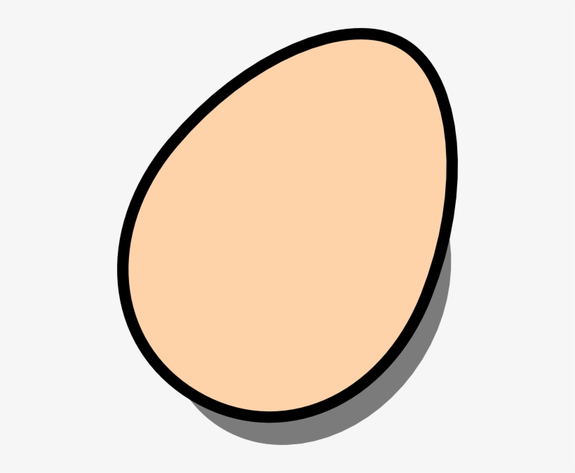 Brown Egg Svg Clip Arts 486 X 595 Px, transparent png download