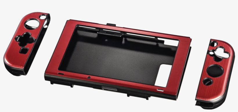 Hard Cover For Nintendo Switch, 3-part, Metallic Red - Nintendo Switch Hardcover, transparent png download