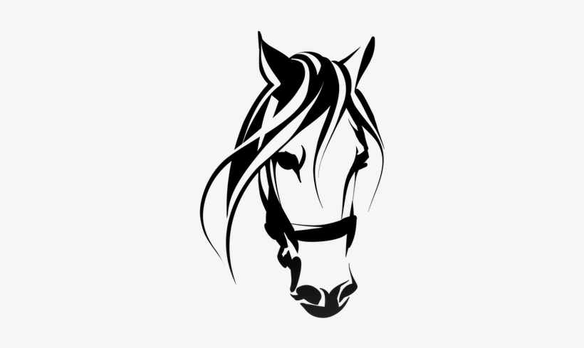 Silver Spring - Three Horse Heads Drawing, transparent png download
