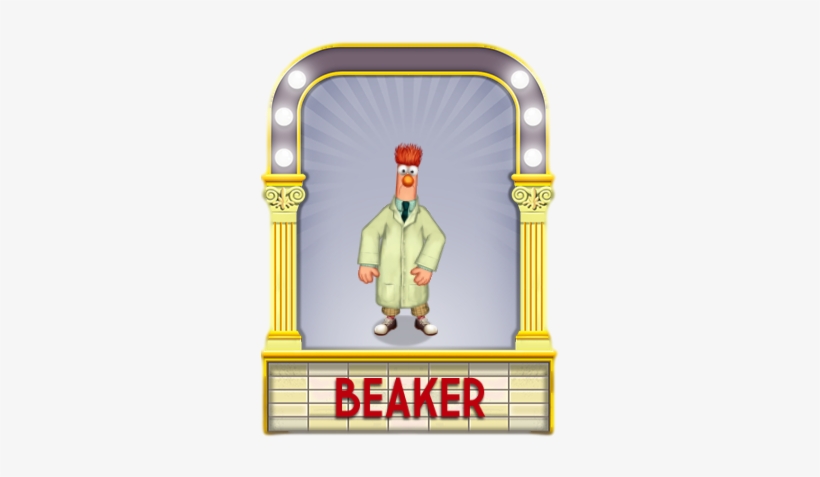 Beaker 2 Clipped Rev 3 - My Muppets Show Beaker, transparent png download