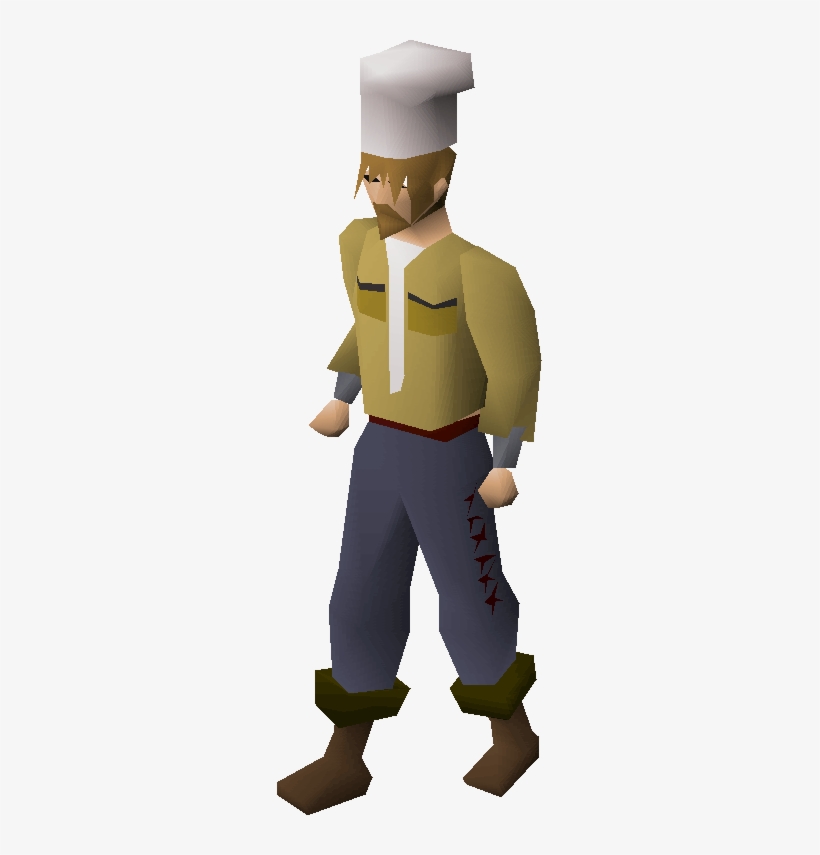 Chef's Hat Equipped Chefs Hat Runescape 2007 PNG Image Transparent