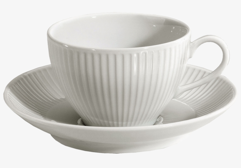 Pillivuyt Plisse - Breakfast Saucer 16cm Saucer Porcelain, transparent png download