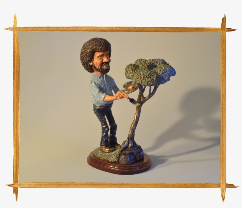 Bob Ross Biography - Picture Frame, transparent png download