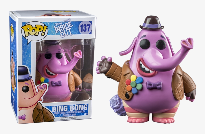 Bing Bong Pop Vinyl - Bing Bong Inside Out Funko Pop, transparent png download