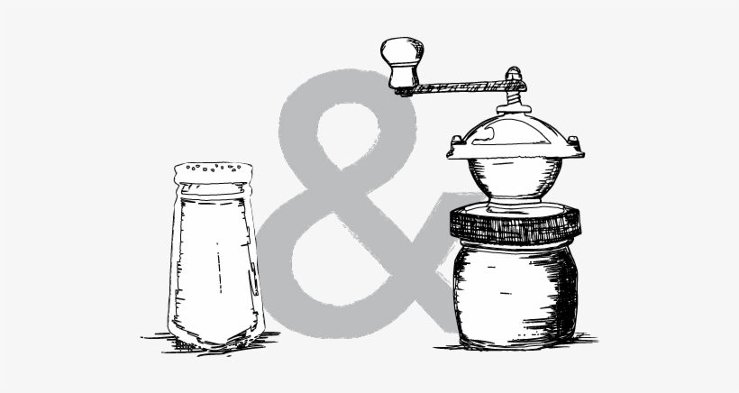 Salt And Grinder Vector - Portable Network Graphics, transparent png download