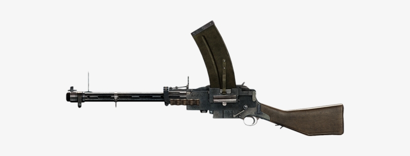 Battlefield 1 Madsen Mg Low Weight - Madsen Mg Low Weight, transparent png download
