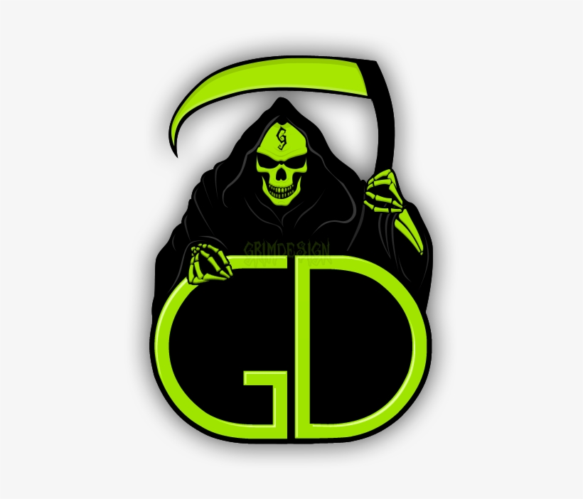 Grim Reaper - Transparent Grimm Reaper Sticker, transparent png download