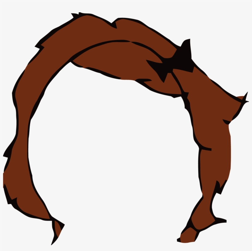 Cartoon Girl Hair Png, transparent png download