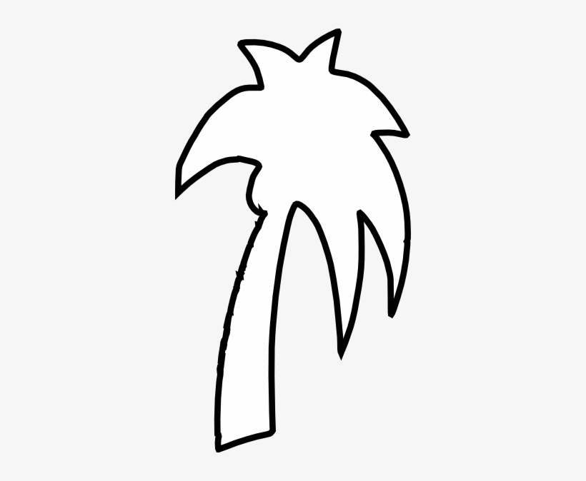 Download Palm Tree Png Outline | Transparent PNG Download | SeekPNG