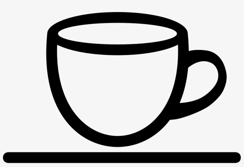 Coffee Shop Interface Symbol Of A Cup Comments - Simbolo Cafe, transparent png download